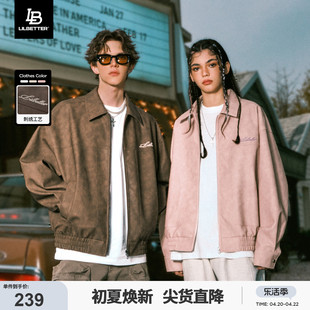 lilbetter皮夹克男pu皮，外套翻领褂子复古美式上衣秋冬季潮流衣服