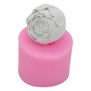 3d立体玫瑰花硅胶翻糖模具蛋糕，巧克力装饰手工皂香薰石膏模具