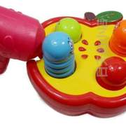 游戏机玩具果虫敲敲打协调虫脑婴幼儿智力手眼地鼠敲击敲打能力