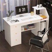 电脑桌台式家用带主机位小办公桌学生出租屋书桌墙角简易卧室桌子