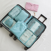 旅行收纳包行李箱衣服收纳袋出差旅游神器打包便携内衣分装包套装