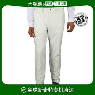 自营calvin klein男式修身防皱长裤 - 浅灰色 美国奥莱直发