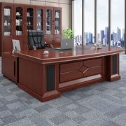 老板桌办公桌椅办公室，总裁桌子经理桌大班台，简约现代商用办公家具