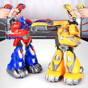 遥控体感格斗对战机器人，双人儿童玩具男孩，格斗拳击打架智能机甲