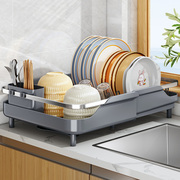 帅仕碗架沥水架厨房置物架，家用放碗筷，碗盘沥水篮多功能碗碟收纳架