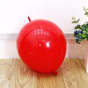 5寸10寸12寸18寸36寸q红色白色石榴红圆形乳胶气球场景搭配布