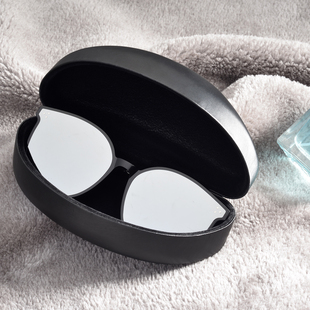 太阳眼镜盒墨镜盒男女款，时尚简约便携抗压大容量大号收纳眼睛盒