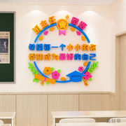 班主任寄语初中高中小学班级，文化墙布置装饰标语，贴画教师励志墙贴