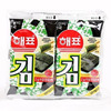 韩国进口零食品海牌海苔海飘烤海苔紫菜片海苔，卷包饭2g*8