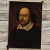 莎士比亚 英国大文豪 怀旧海报复古文艺牛皮纸装饰画挂画壁画画芯