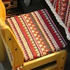 波西米亚棉麻系带海绵椅垫异域民族，风餐桌椅子，垫秋冬保暖板凳坐垫