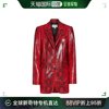 99新未使用香港直邮Sportmax 蟒蛇纹长袖西装外套 2446013606