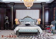 欧式法式家具新古典(新古典)黑檀钢琴漆ds905床头柜花架床前凳床6999