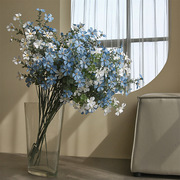 蓝色清新小碎花小野花，假花民宿家居，装饰摆件小花餐桌客厅仿真花