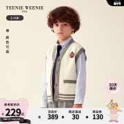 TeenieWeenie Kids小熊童装男童23年款秋季学院风针织马甲背心