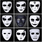 万圣节装饰用品街舞面具花脸面具小丑面具鬼步舞面具恐怖鬼脸面具