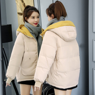 羽绒棉服少女短款冬季2023初中高中学生韩版棉袄加厚棉衣外套