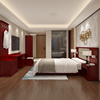 酒店家具标间全套定制快捷式公寓单人间双人床民宿客房宾馆专用床