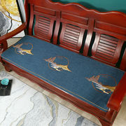 实木沙发垫子加厚坐垫，冬季红木头海绵垫，高密度座垫新中式四季通用