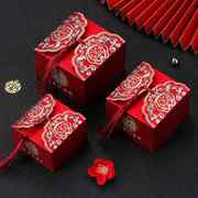 中国风糖盒结婚喜糖盒子，婚礼糖果盒喜礼盒，空盒婚庆包装纸盒糖袋