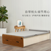 十八纸折叠床办公室单人风琴纸床创意多功能隐形休闲床午休小户型