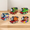 托马斯小火车头套装轨道，电动合金罗西詹姆士儿童，男孩玩具生日礼物