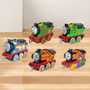 托马斯小火车头套装轨道，电动合金罗西詹姆士儿童男孩玩具生日礼物