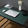 皮革办公桌垫北欧纯色轻奢ins商务书桌垫子写字台电脑桌垫桌面垫
