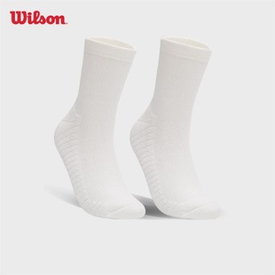 wilson威尔逊春款薰衣草，专业网球袜威尔，胜羽毛球棉制运动袜子