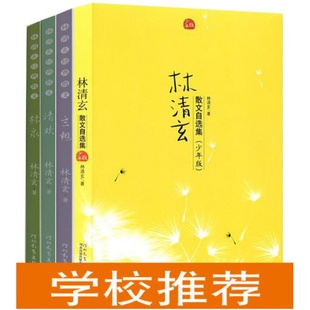 校园版林清玄散文集青少年版全套4册散文集少年版，林泉清欢媲美人生是清欢玄想媲美愿你归来仍是少年》