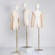韩版小胸高档模特道具女半身女装服装店，假人锁骨橱窗展示架模
