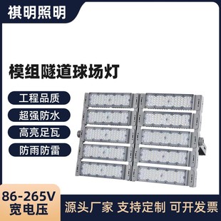 led隧道灯模组投光灯户外防水工程110v足球，篮球广场照明高杆射灯