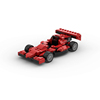 国产小颗粒积木moc 兼容乐高赛道系列F1赛车跑车模型拼插益智玩具