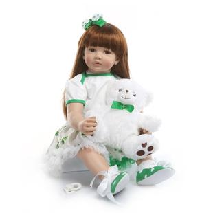 掌柜速卖通欧美布身仿真娃娃节日礼物儿童益智玩具