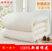 新疆棉花被8斤10斤棉絮180x200垫被褥子，200x230棉被冬被加厚保暖