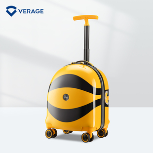 Verage维丽杰儿童行李箱男孩小黄蜂16寸小型小蜜蜂拉杆旅行箱