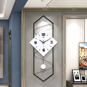 钟表挂钟客厅玄关现代创意简约时钟时尚个性艺术装饰相框摇摆墙钟