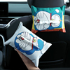 车载可爱纸巾盒机器猫创意卡通高颜值车内抽纸套可调节车载纸巾盒