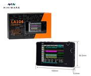 la104逻辑分析仪4通道可编程can总线协议，开源100mhz采样率调试