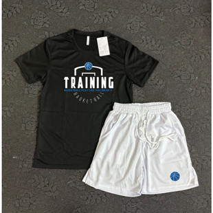 麦迪投篮训练服套装休闲运动套装篮球美式球衣速干裤子两件套
