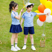 幼儿园园服儿童校服夏装2022男童女童短袖休闲套装小学生