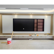 定制不锈钢电视柜酒柜壁龛背景，装饰墙轻奢客厅，嵌入式金属展示柜