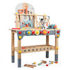 儿童号大工具台修理工具套装益智玩具男孩子镙母齿轮拆装数字时钟