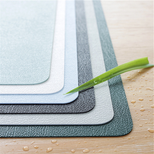 无味皮革PVC材质 可定制尺寸 高颜值桌垫