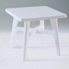 圆桌大排档纯白塑料沙滩加厚款可插室外桌椅，套件户外桌椅桌椅庭院