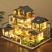 .小屋手工制作拼装日式房子，别墅模型创意生日礼物女生惊喜。