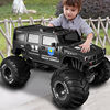 京达玩具儿童遥控汽车悍马越野警车模（1：10）超大玩具模型男孩