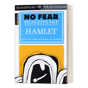 英文原版 Sparknotes Hamlet No Fear Shakespeare 别怕莎士比亚 哈姆雷特 英文版 进口英语原版书籍