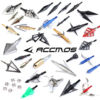 ACCMOC弓箭箭支箭头钢复合弓混碳纯碳箭杆分反曲弓真羽箭器材