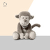正版猩猩布娃娃短毛绒玩具围巾小猴子公仔毛绒玩具儿童生日礼物